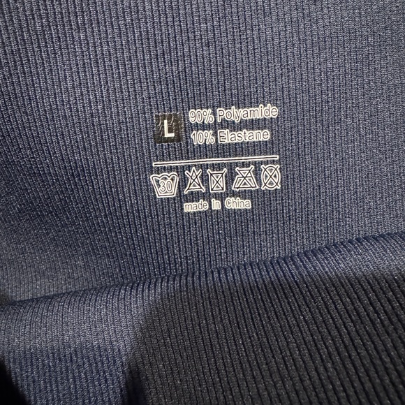 HALARA Seamless Flow Navy Blue Leggings - Picture 3 of 7